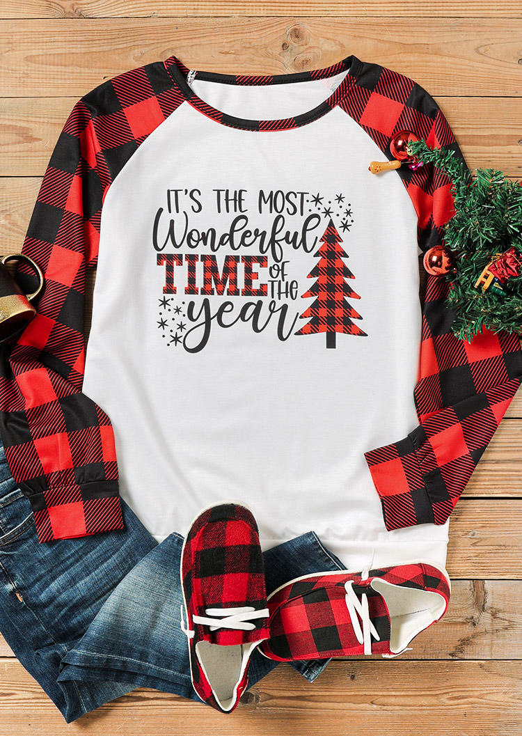 It's The Most Wonderful Time Of The Year Sweatshirt - White