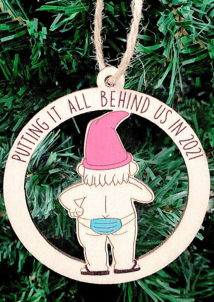 

Putting It All Behind Us In 2021 Pendant Ornament, Multicolor, 520986