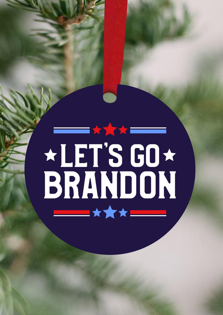 Let's Go Brandon Pendant Ornament