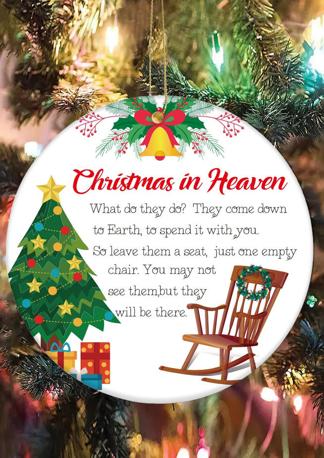 

Christmas In Heaven Pendant Ornament, Multicolor, 521370