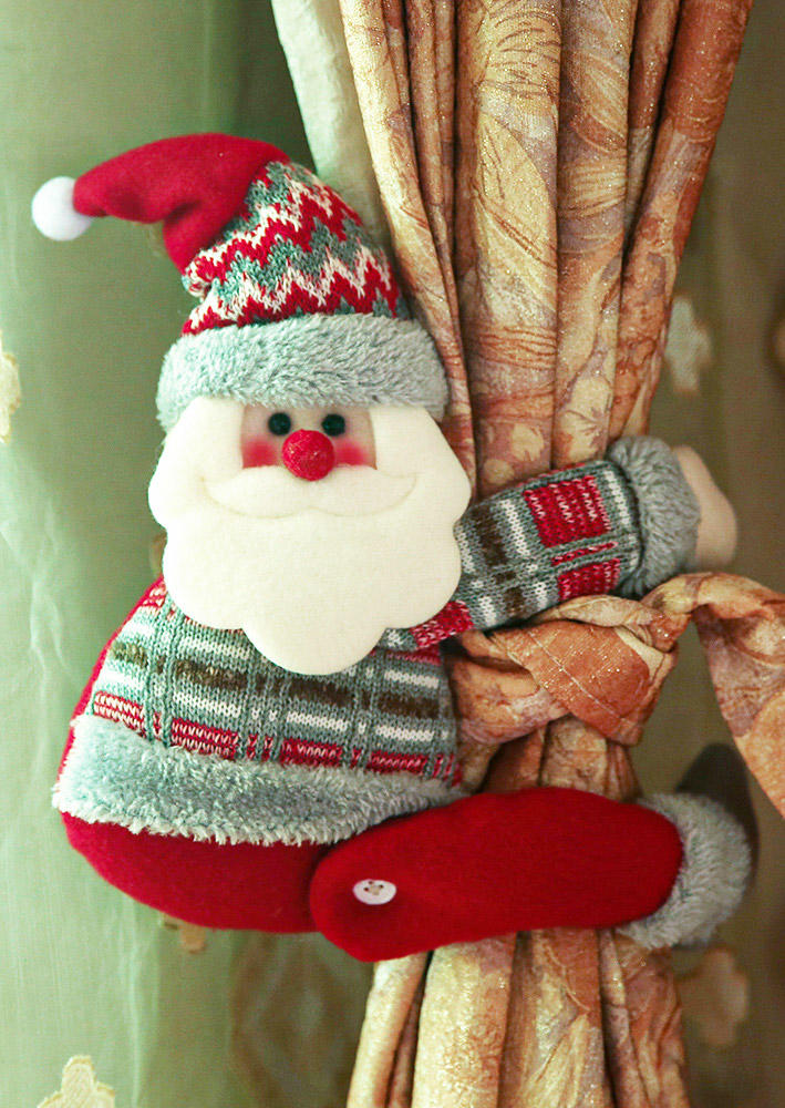 

Christmas Curtain Decoration Buckle Ornament, Pattern1, 521549