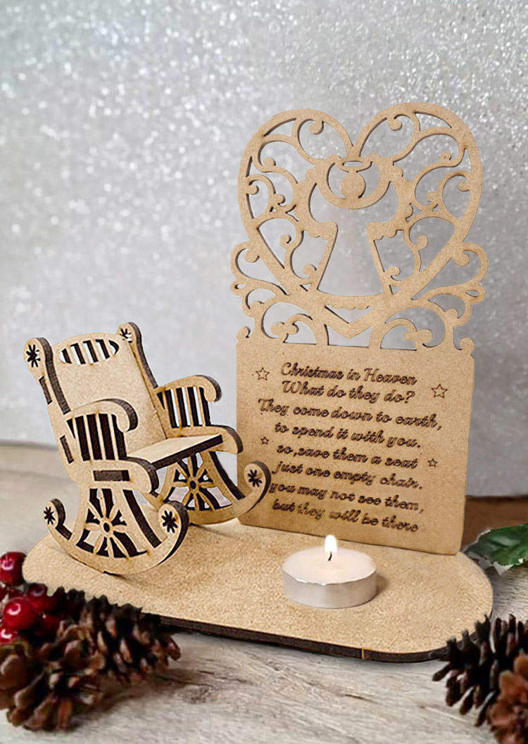 

Chair Tree Remembrance Ornament without Candle, Pattern1, 521562