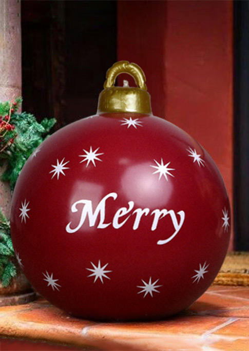 

Merry Christmas Ball Snowflake Ornament, Pattern1;pattern2, 521738