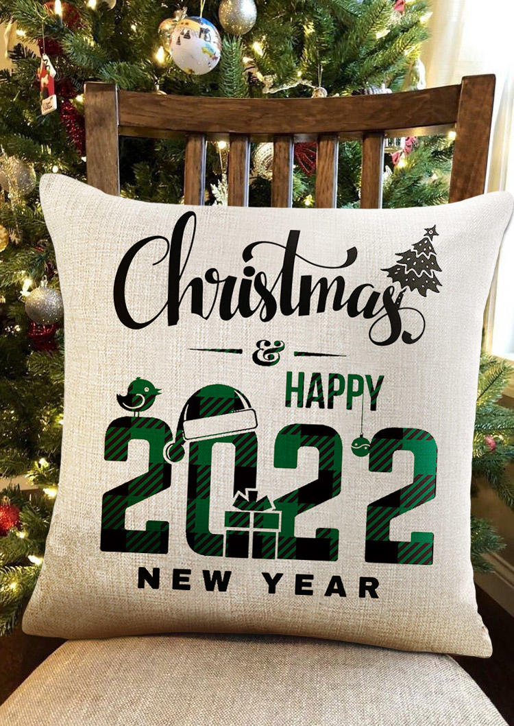 

Christmas Tree Reindeer Plaid Pillowcase without Pillow, Pattern1;pattern2;pattern3, 522089