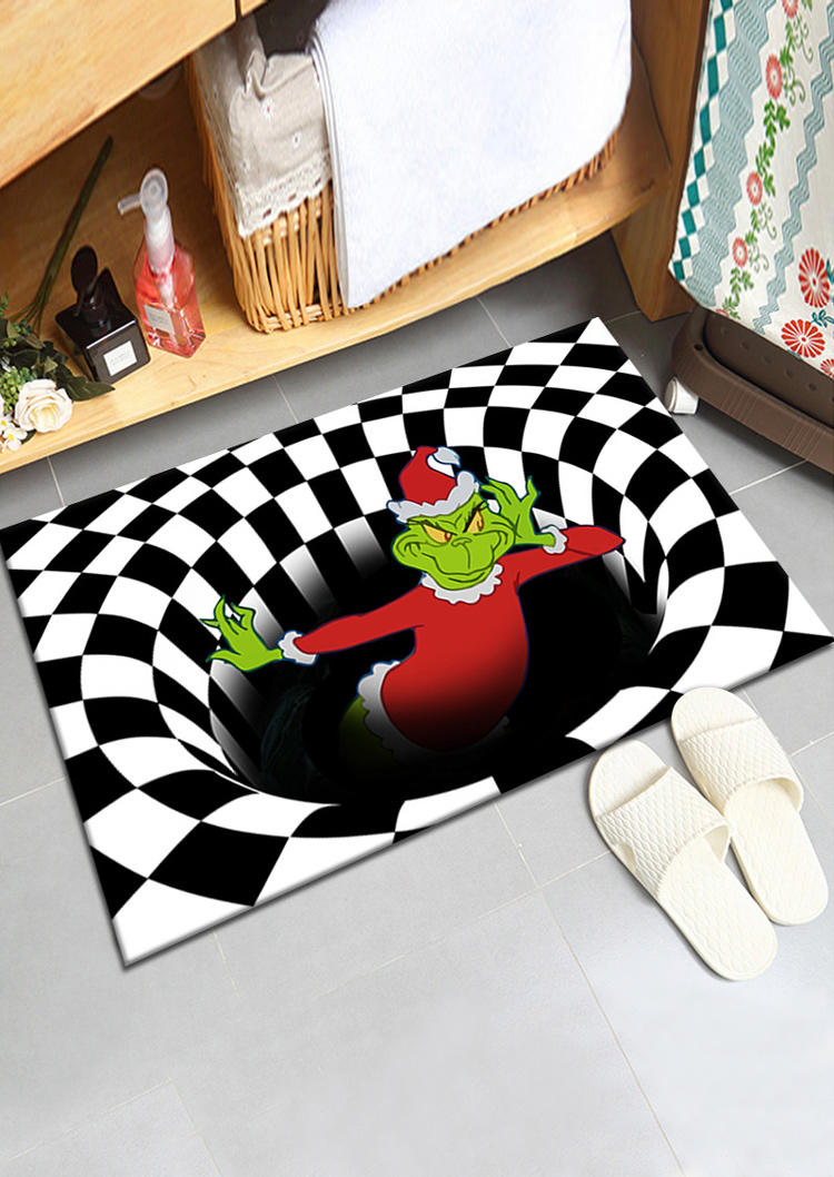 

Plaid Cartoon Non-Slip Carpet, Pattern1;pattern2, 521198