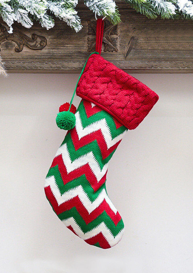 

Snowflake Hanging Christmas Stocking Ornament, Pattern1;pattern2, 522864