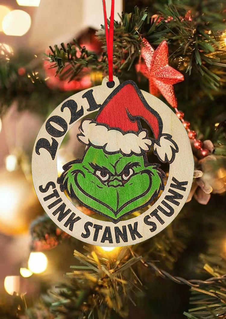 

Christmas 2021 Stink Stank Stunk Cartoon Hanging Ornament, Multicolor, 523425