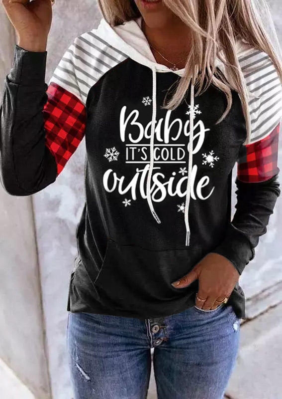 Baby It's Cold Outside Sweatshirt - Black