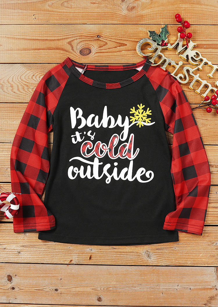 

Mommy & Me Baby It's Cold Outside Blouse - Kids, 524510