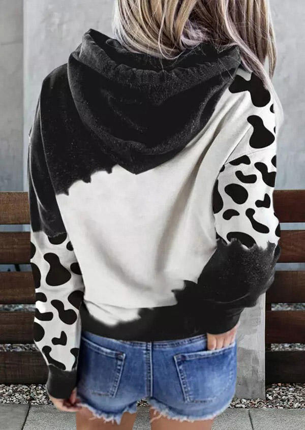 Kaufen Just A Girl Who Loves Cows Hoodie - Black. Bild