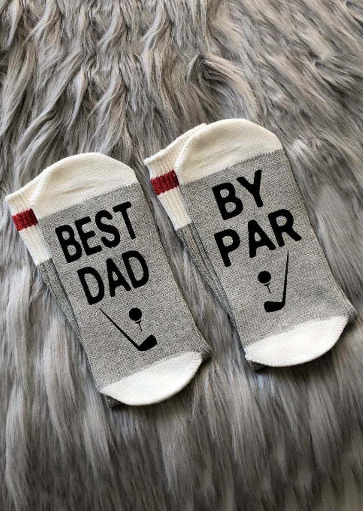 

Best Boyfriend By Par Golf Crew Socks, Gray, 527839