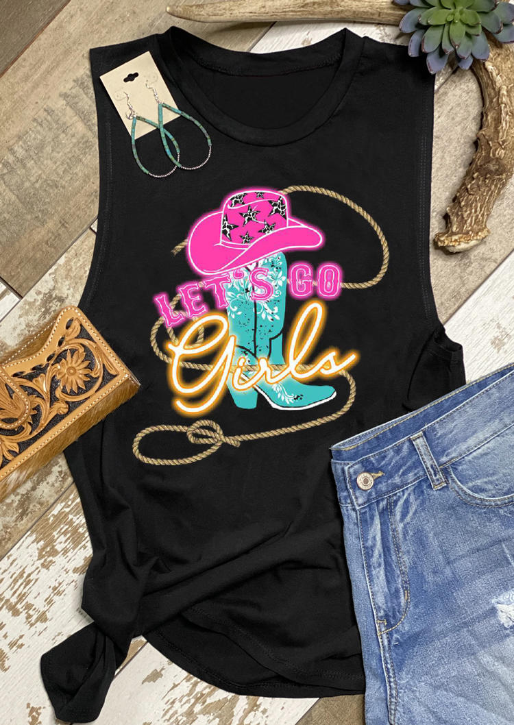 

let' Go Girls Tank - Black, 529456