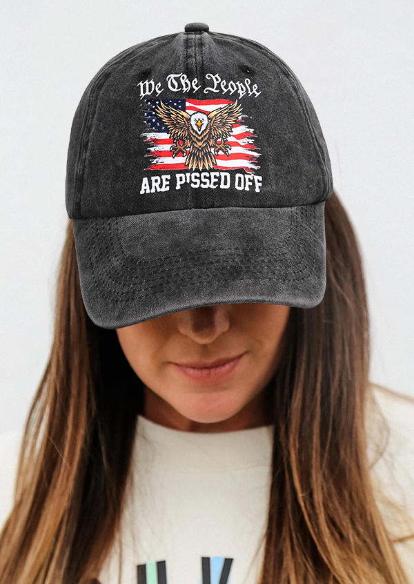 

We The People Are Pissed Off Baseball Cap - Dark Grey, 528828
