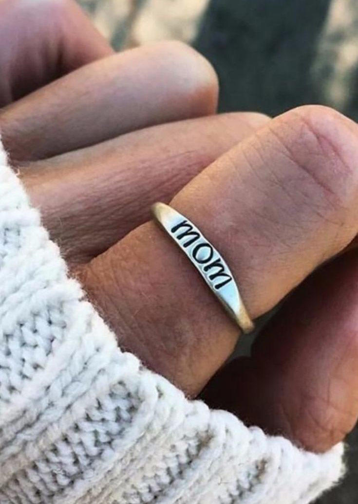 

Mom Alloy Ring - Silver, 529870
