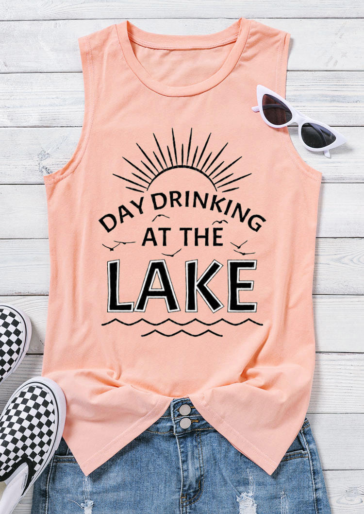 

Day Drinking At The Lake Tank - Pink, 531182
