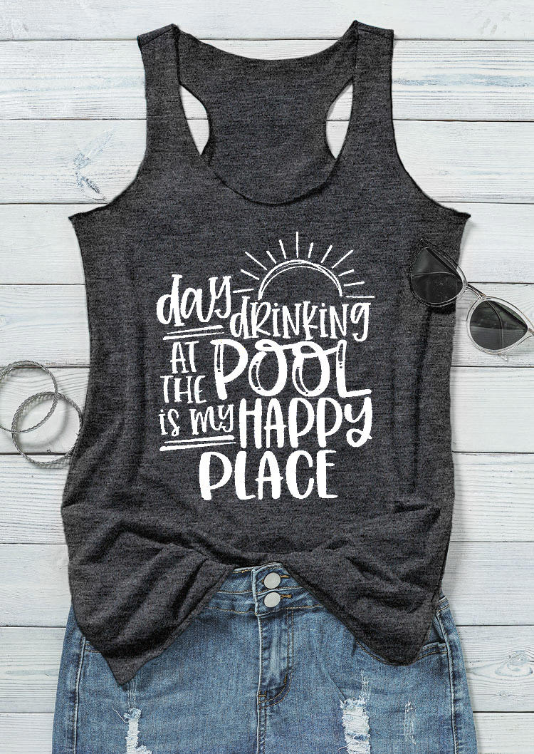

Day Drinking At The Pool Tank - Dark Grey, 531413