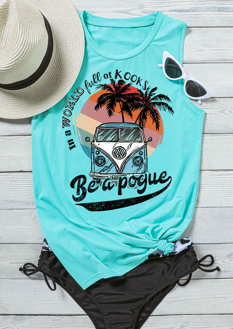 

In A World Full Of Kooks Be A Pogue Tank - Cyan, 532576