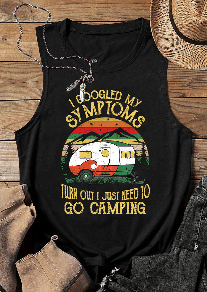 

Turned Out I Just Need To Go Camping Tank - Black, 532795
