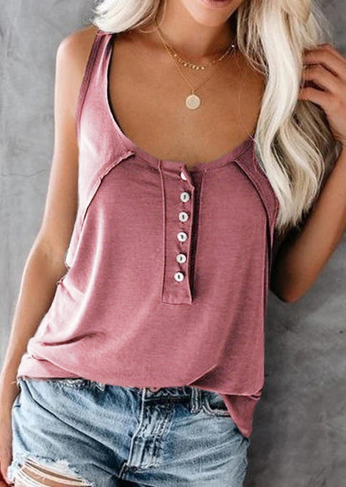 

Button Casual Tank - Cameo Brown, 533566