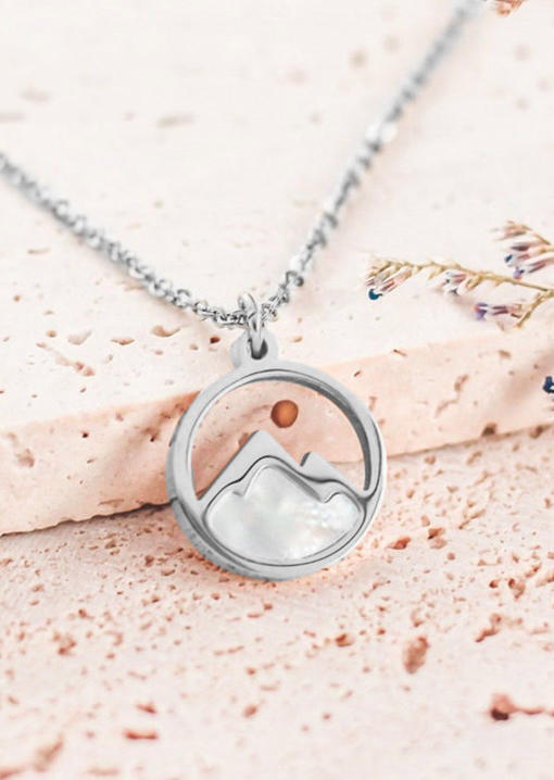 

Move Mountains Mustard Seed Necklace, Silver, 533946