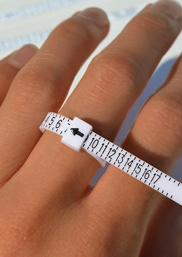 

Reusable Accurate Ring Sizer Measuring Tool, Pattern2, 533999