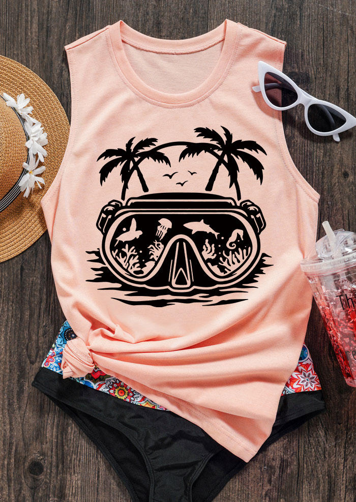 

Funny Outdoors Scuba Diver Mask Tank - Pink, 533851