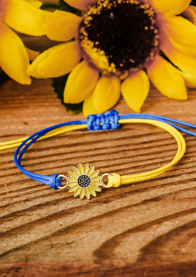 

Sunflower Color Block Bracelet, Multicolor, 534094