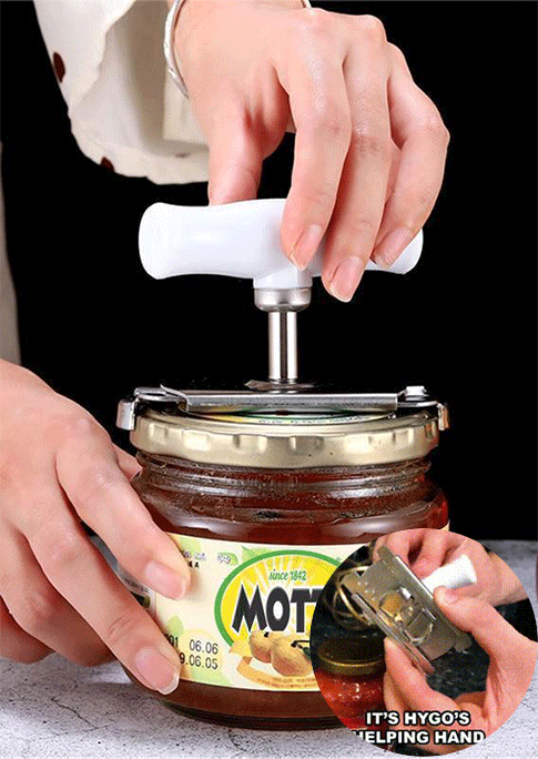 

Stainless Steel Jar Opener, White, 534472