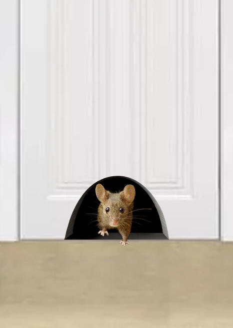 

5Pcs 3D Cartoon Mouse In A Hole Decoration Wall Sticker, Pattern2, 534548