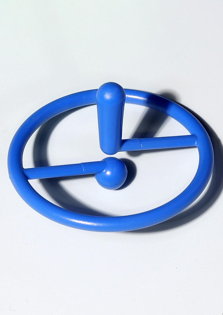 

Stress Reliever Rotatable Fidget Spinner Toy, Blue;red, 534894