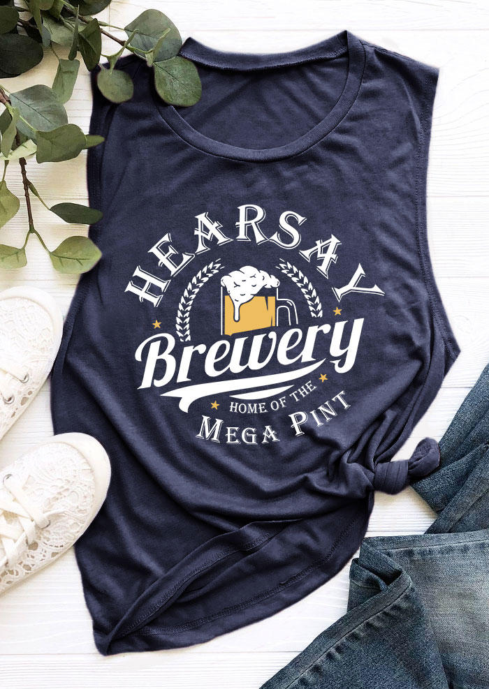 

Hearsay Brewery Home Of The Mega Pint Tank - Navy Blue, 535666