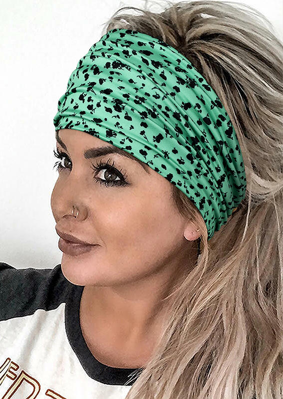 

Floral Running Sport Wide Headband, Multicolor, SCM002284
