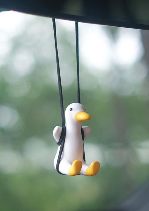 

Cute Swing Duck Car Ornament, Pattern1, 533222