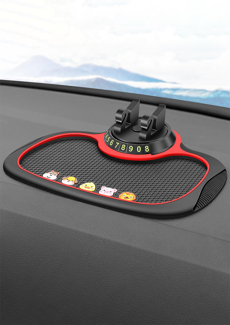 

Car Non-slip Phone Frame Number Card Multifunctional Bracket, Black, SCM003753