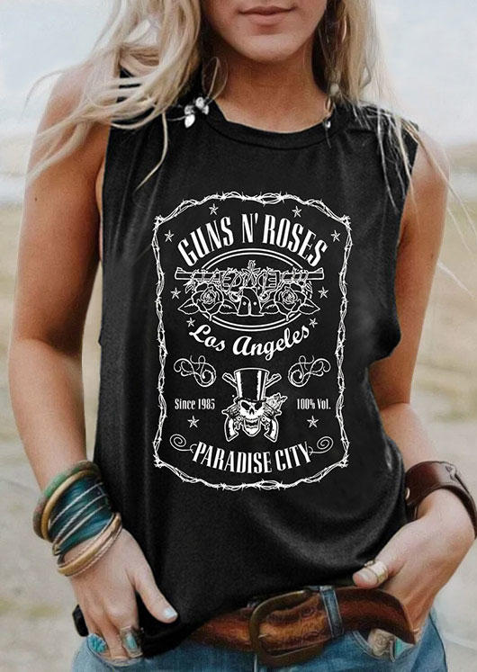 

Guns N' Roses Los Angeles Tank - Black, 532412