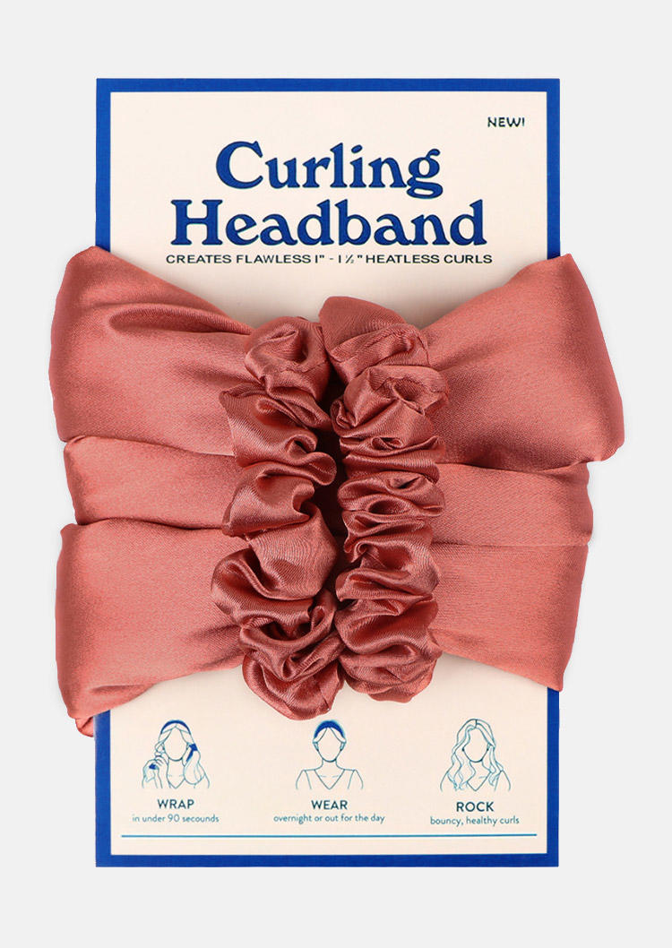 Heatless Roller Curling Hair Headband