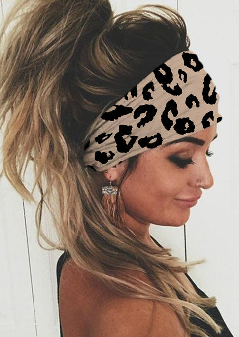 Leopard Yoga Sports Headband