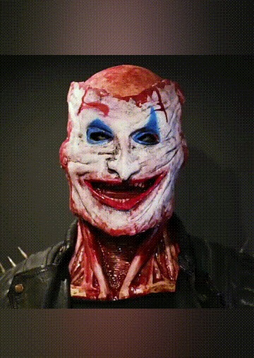 

Double Halloween Horror Mask, Multicolor, SCM005023