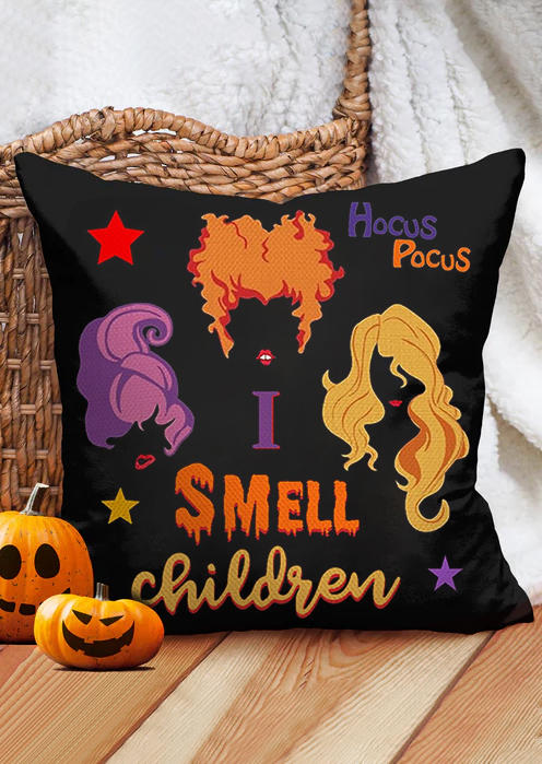 

Halloween I Smell Children Star Pillowcase without Pillow, Multicolor, SCM005582