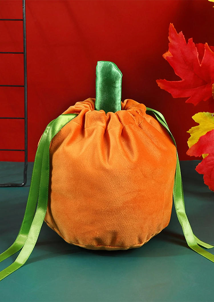 

Halloween Reusable Pumpkin Candy Bag, Orange, SCM006731