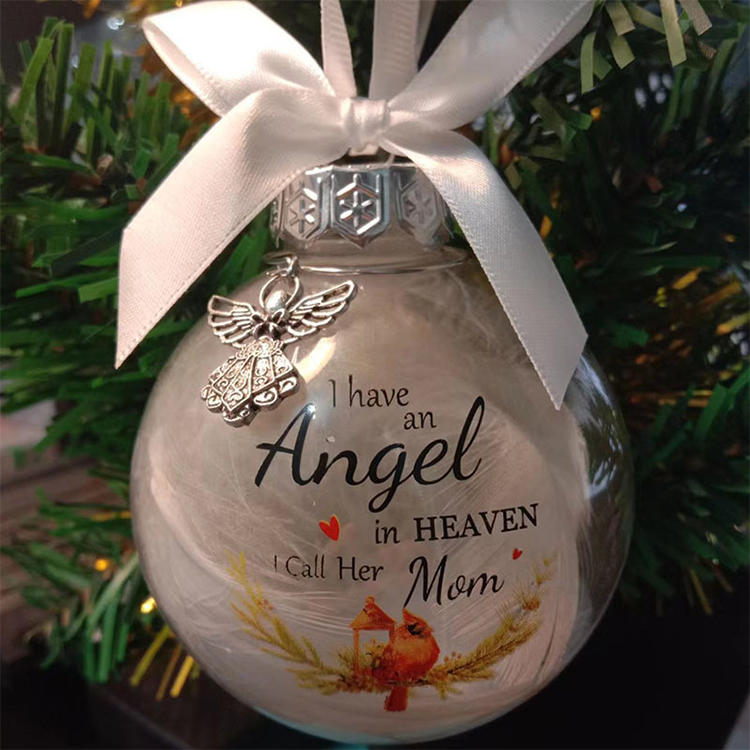 I Have An Angel In Heaven I Call Her Mom Ornament