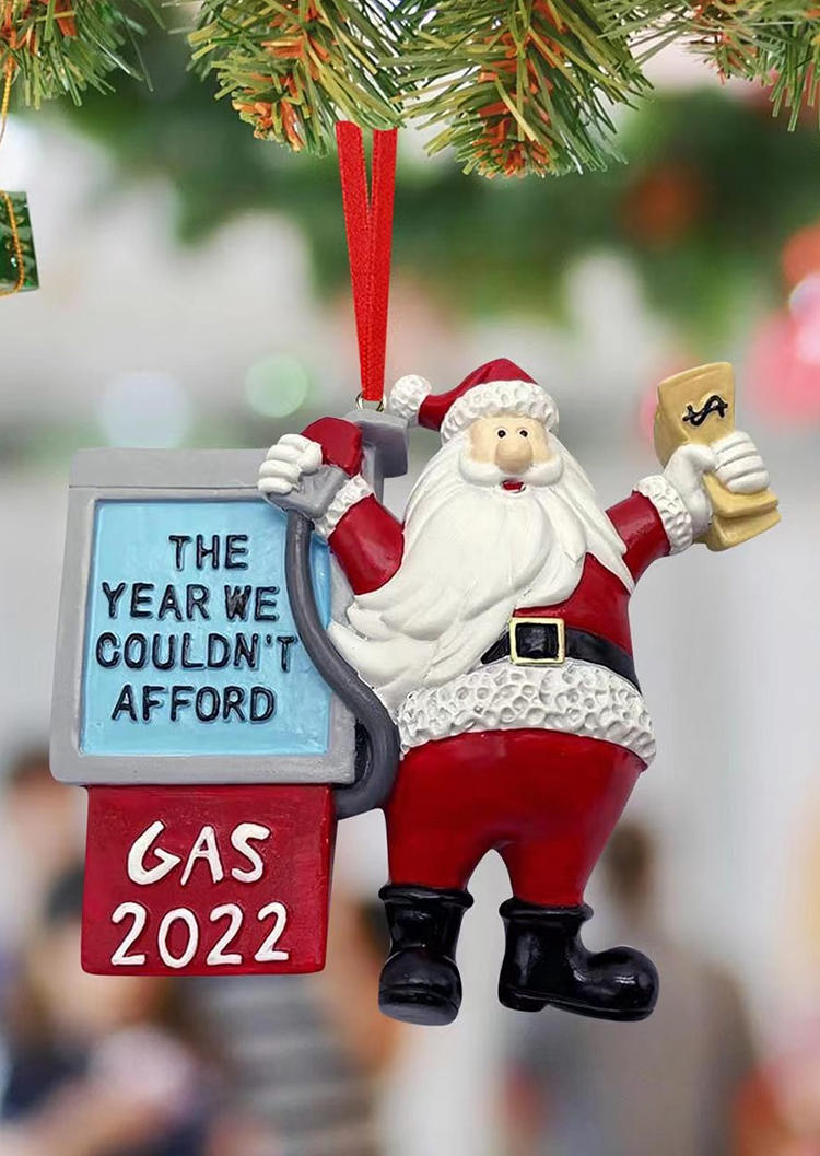 

Christmas 2022 The Year We Couldn't Afford Gas Ornament, Multicolor, SCM008076