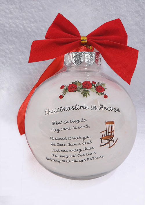 

Christmastime In Heaven Feather Hanging Ornament Ball, Multicolor, SCM008266
