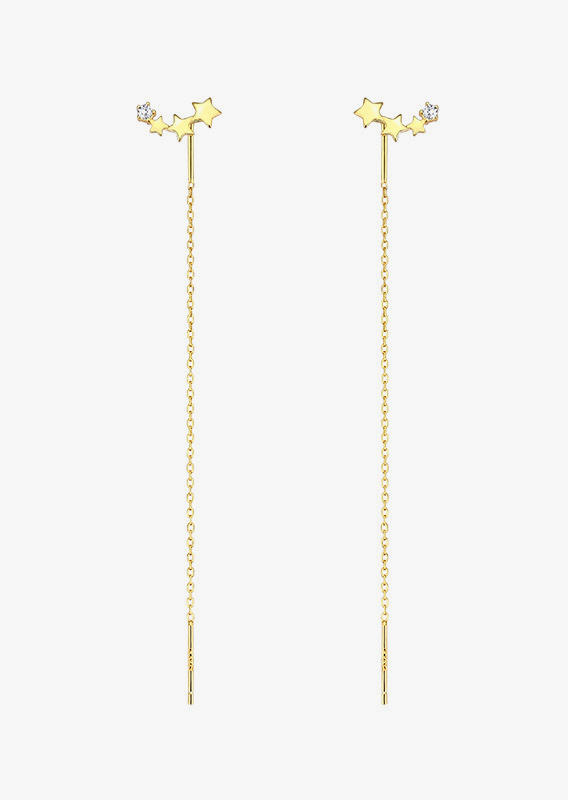 Star Tassel Aolly Casual Earrings