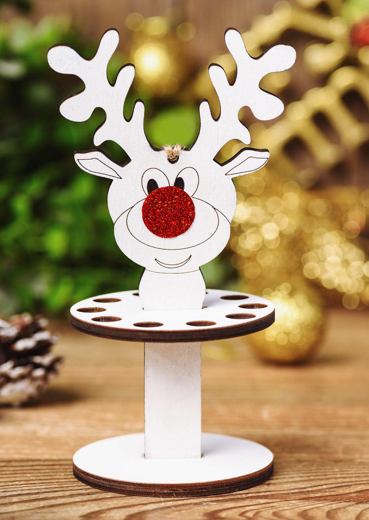 

Christmas Snowman Glitter Hanging Ornament, Red, SCM009711