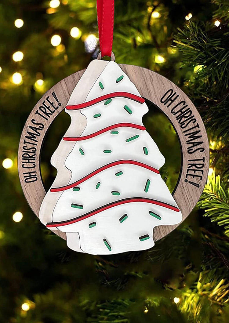 

Oh Christmas Tree Ornament, Multicolor, SCM010163