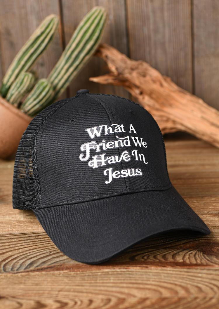 What A Friend We Have In Jesus Baseball Cap