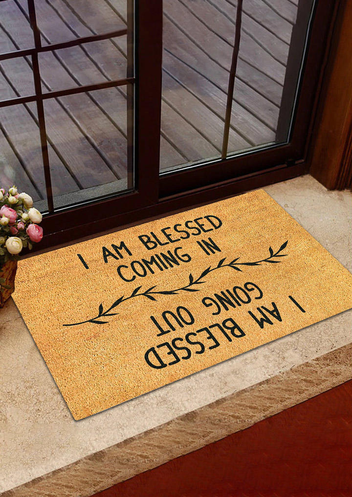 I Am Blessed Come In Non-Slip Carpet
