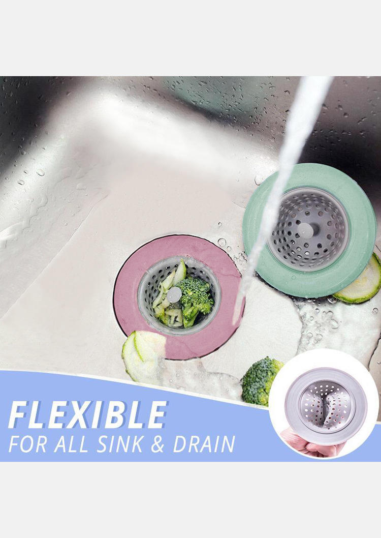 Anti-Clog Flexible Sink Strainer