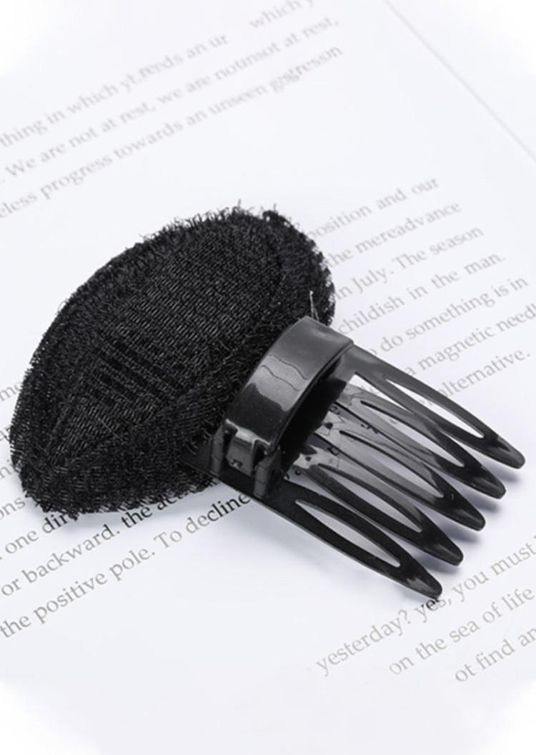 

Puff Hair Head Cushion Hairpin Clip, Black, SCM011573